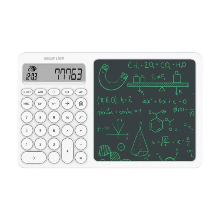 Green Lion CalcWrite Pro Calculator-Writing Pad Combo