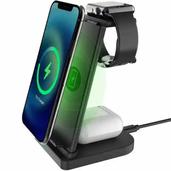 Green Lion 4 in 1 Fast Wireless Charger 15W