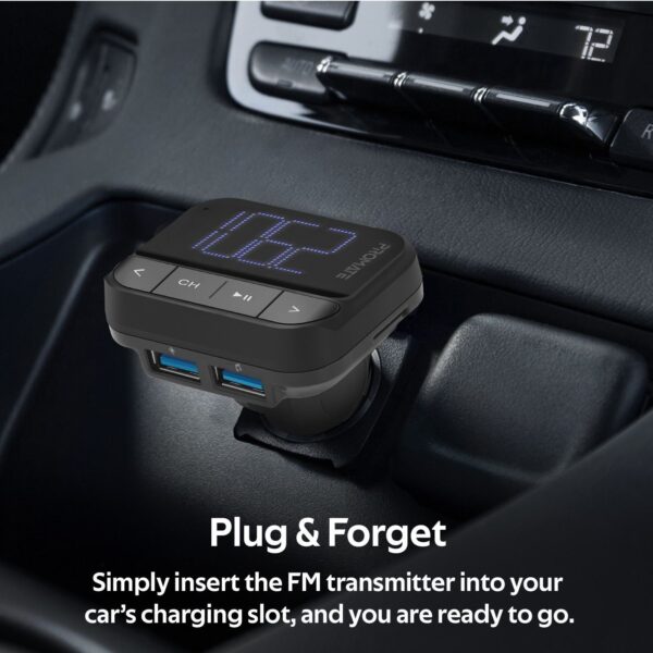 PROMATE Wireless In-Car FM Transmitter