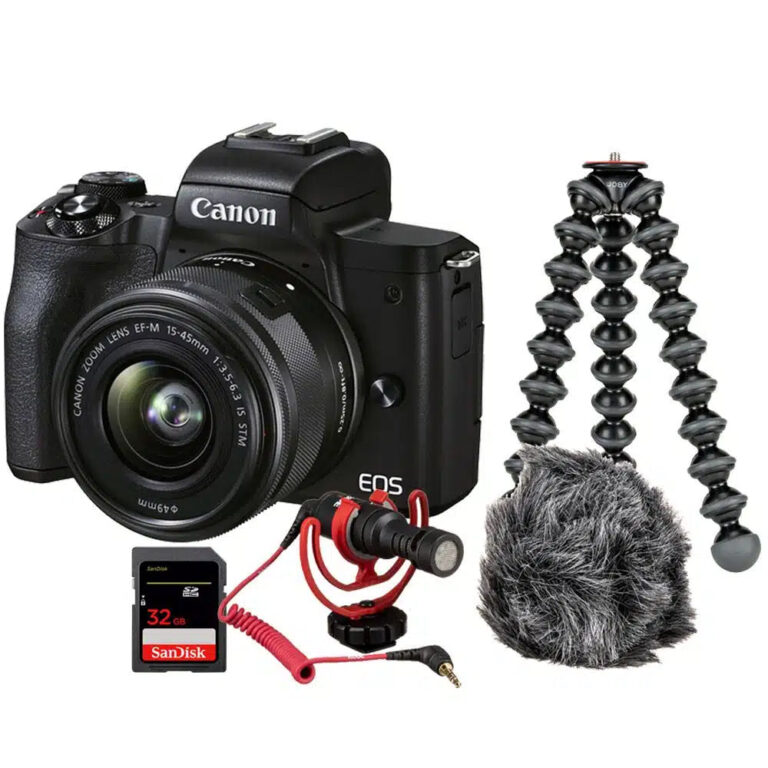 Canon EOS M50 Mark II Vlogger Kit