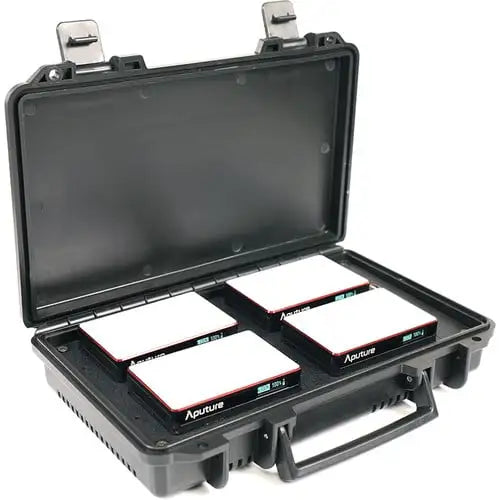 Aputure MC 4-Light Travel Kit with Ultimate Charging Case