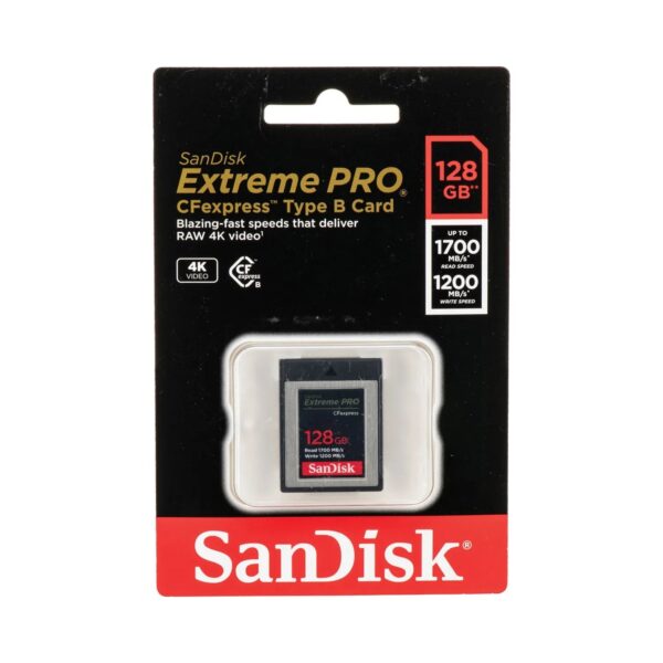 SanDisk 128GB Extreme PRO CFexpress Card