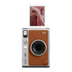 FUJIFILM INSTAX MINI EVO Hybrid Instant Camera Brown