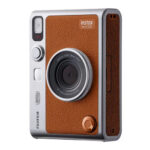 FUJIFILM INSTAX MINI EVO Hybrid Instant Camera Brown