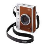 FUJIFILM INSTAX MINI EVO Hybrid Instant Camera Brown