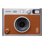 FUJIFILM INSTAX MINI EVO Hybrid Instant Camera Brown