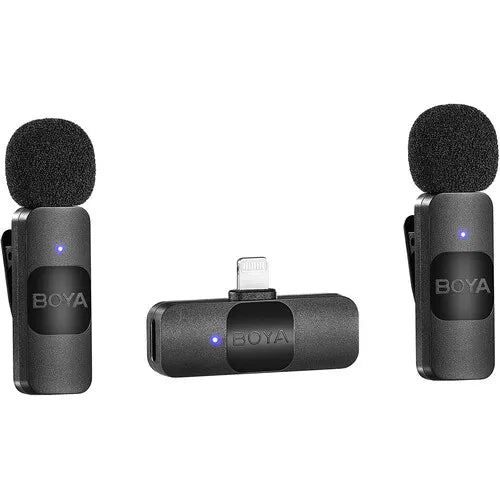 BOYA BY-V2 Wireless Lavalier Microphone