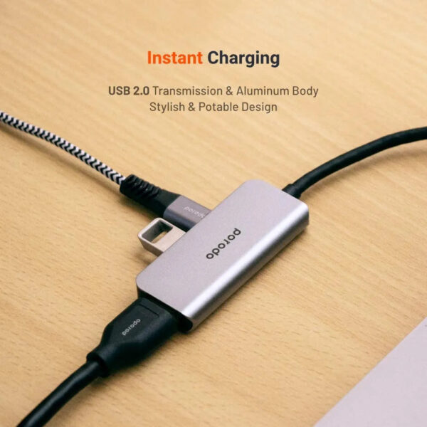 Porodo USB-C HUB