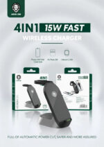 Green Lion 4 in 1 Fast Wireless Charger 15W