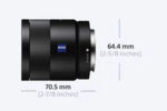 Sony Sonnar FE 55mm f/1.8 ZA Lens