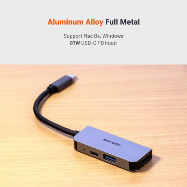 Porodo USB-C HUB