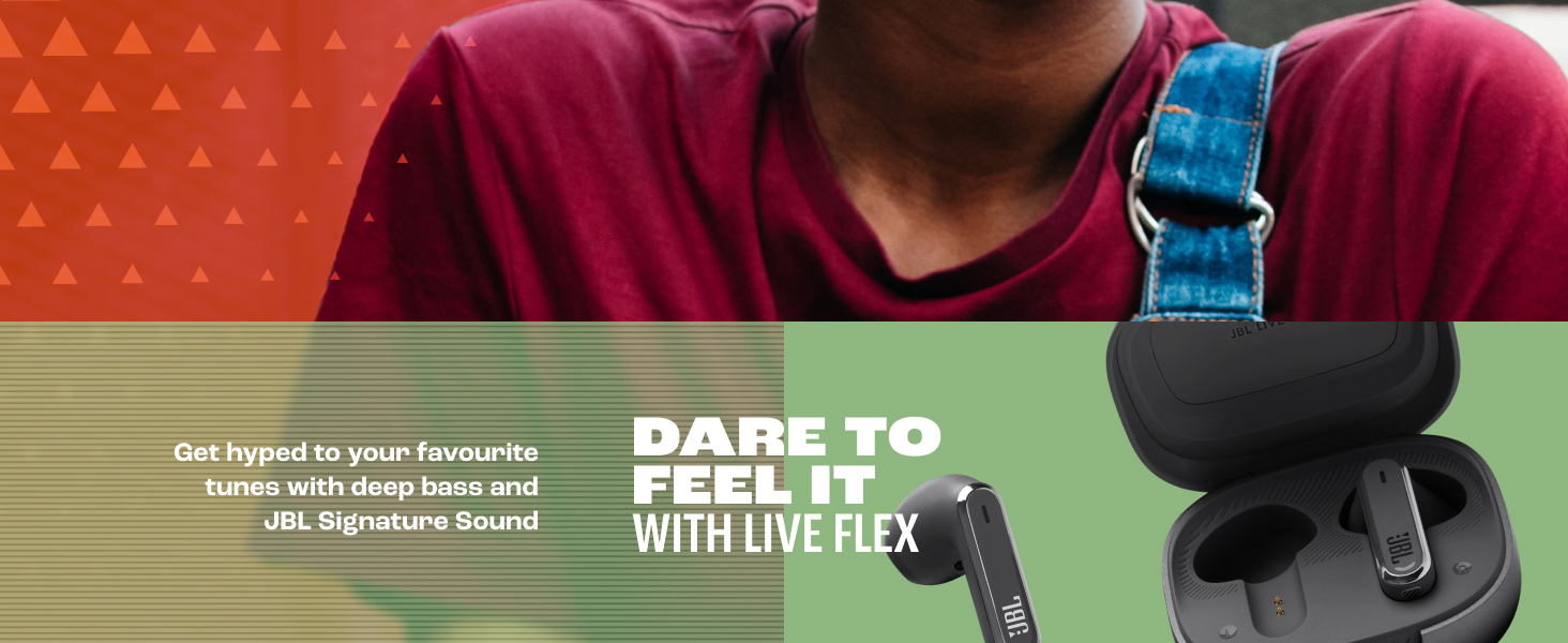 JBL Live Flex earbuds