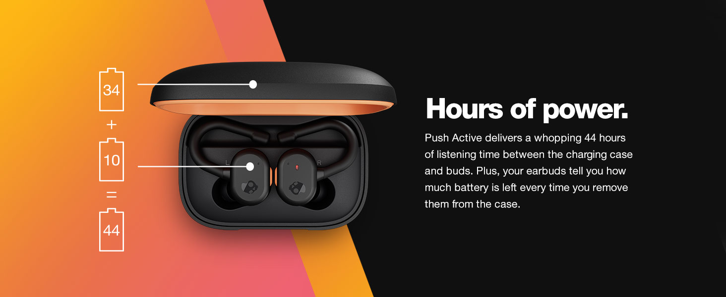 Skullcandy Push Active True Wireless Earbuds