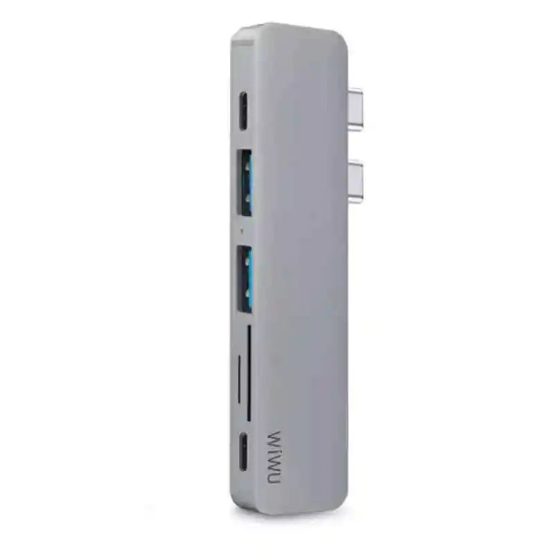 WiWu T8 Portable 7-in-1 Multi-Port Docking Station