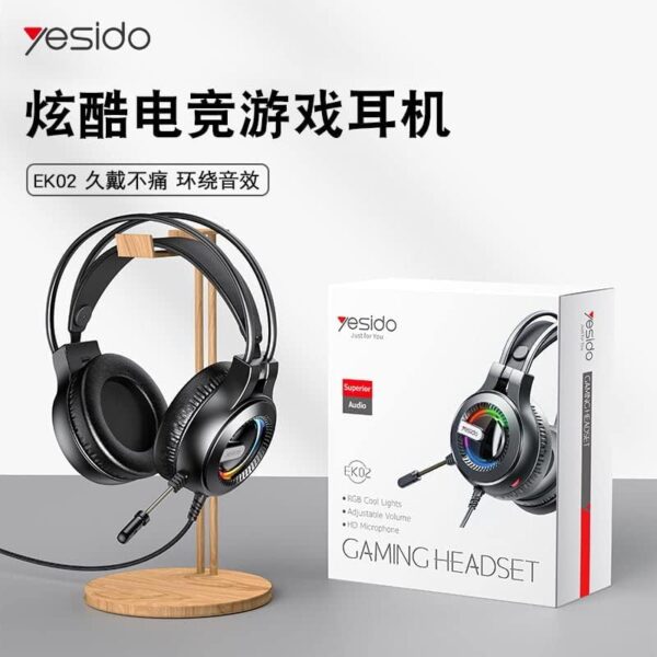 Yesido EK02 Gaming RGB Headset