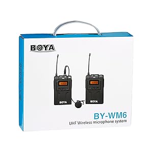 BOYA BY-WM6 Wireless Lavalier Microphone