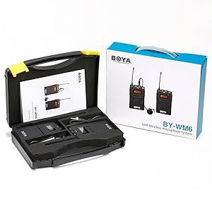 BOYA BY-WM6 Wireless Lavalier Microphone