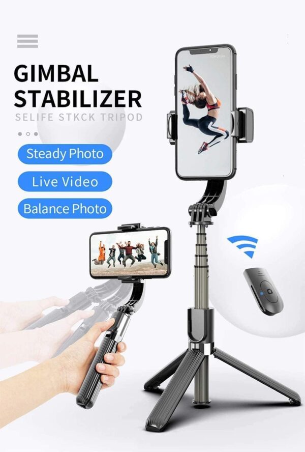 L08 Bluetooth Handheld Gimbal Stabilizer