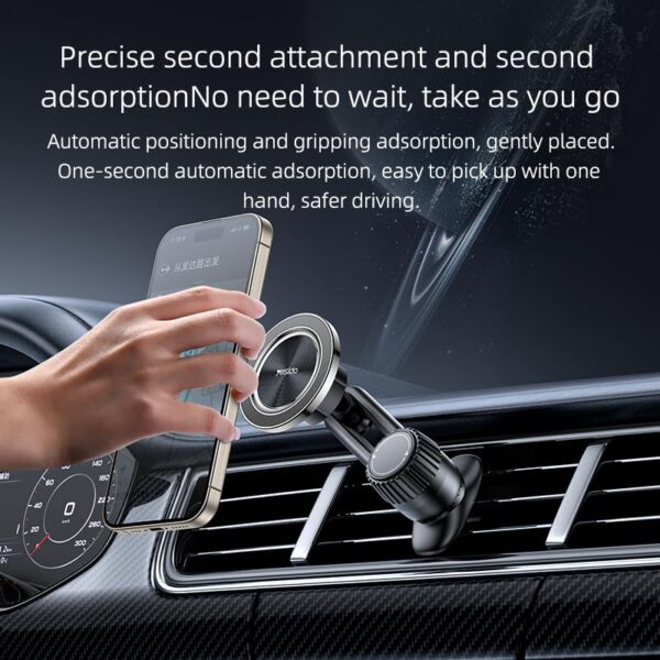 Yesido C168 Magnetic Car Air Vent Phone Holder