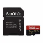 SanDisk Extreme Pro 64GB MicroSDXC UHS-I U3 A2 V30