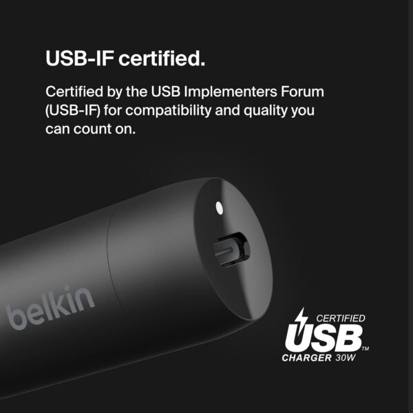 Belkin BoostCharge 30W Fast Car Charger