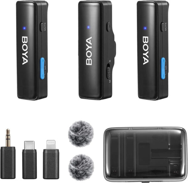 Boya BOYALINK All-in-One Design Wireless Microphone System