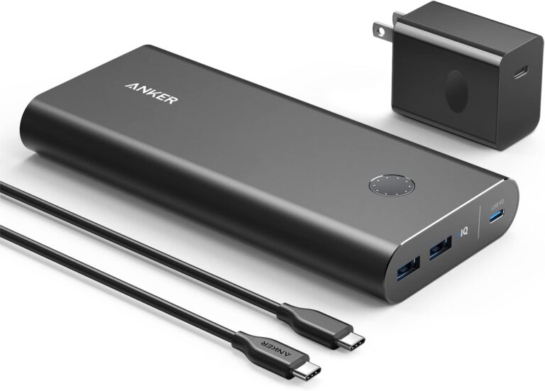 Anker PowerCore+ 26800mAh PD 45W with 60W PD Charger