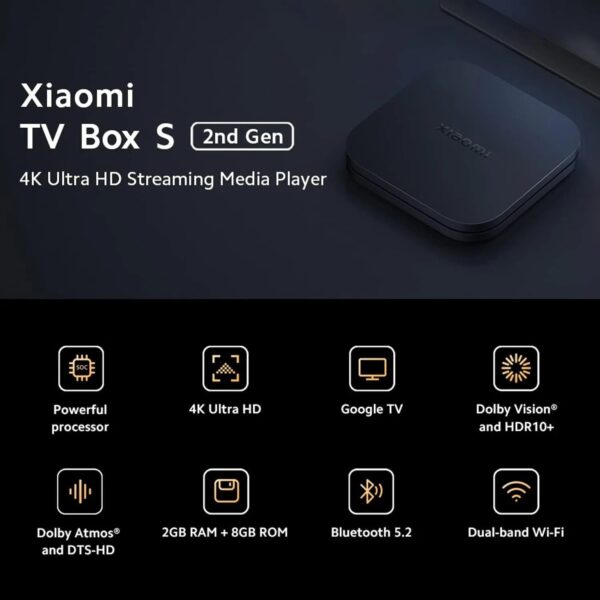 Xiaomi TV Box S 2nd Gen 4K