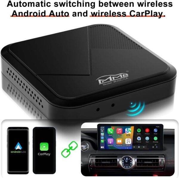 MMB Wireless Apple CarPlay And Android Auto Adapter