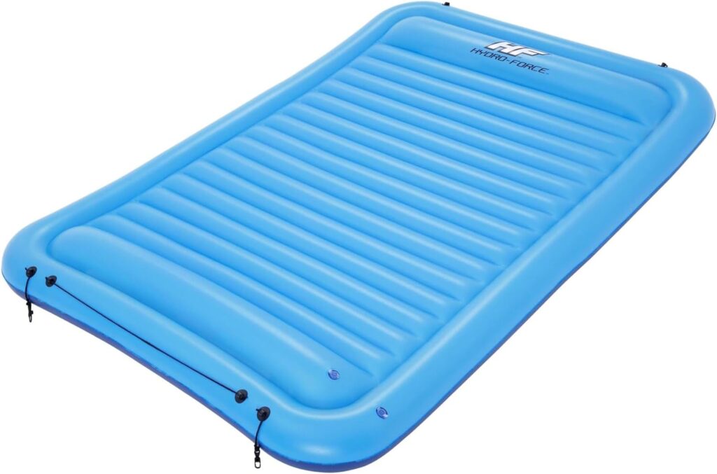 Bestway Hydro-Force Sun Soaker 4 Person Inflatable Platform Lake Floating Dock