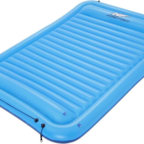 Bestway Hydro-Force Sun Soaker 4 Person Inflatable Platform Lake Floating Dock