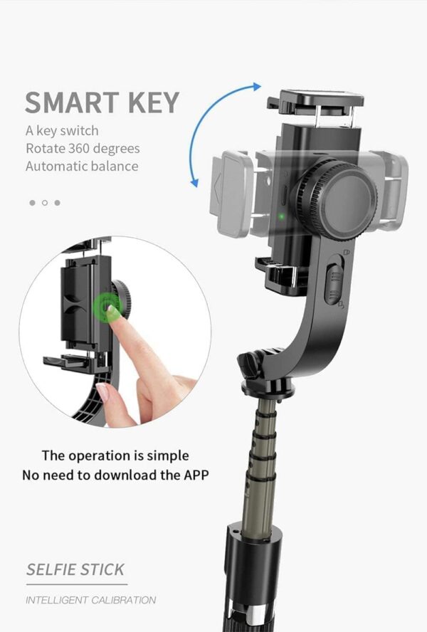 L08 Bluetooth Handheld Gimbal Stabilizer