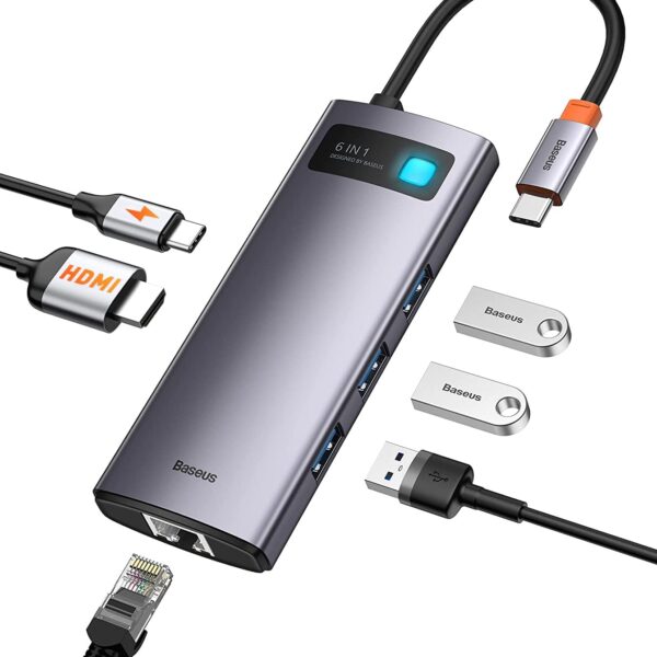 Baseus 6-in-1 USB-C Hub