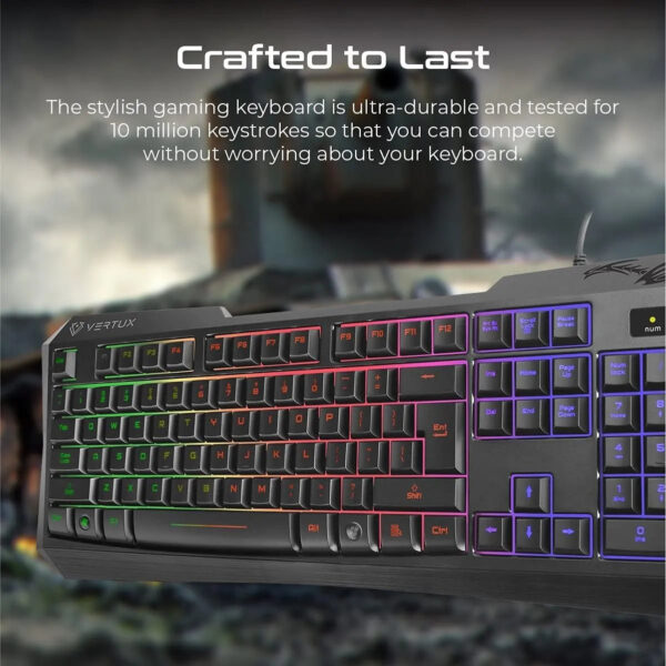 Vertux Radiance Gaming Keyboard
