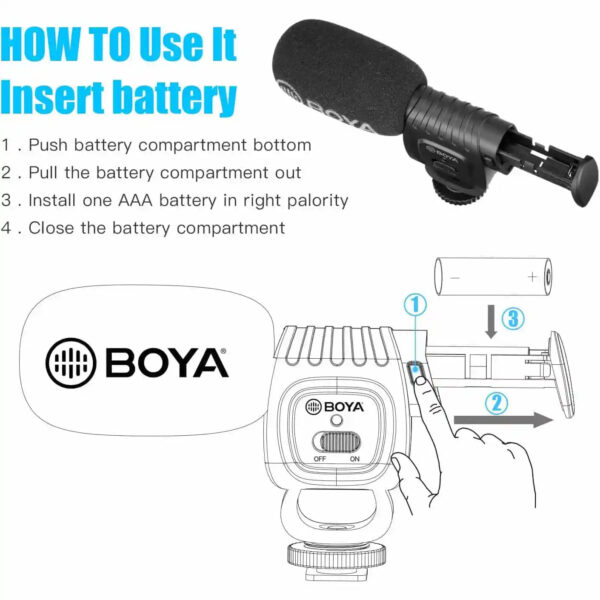 BOYA BY-BM3011 Camera Microphone