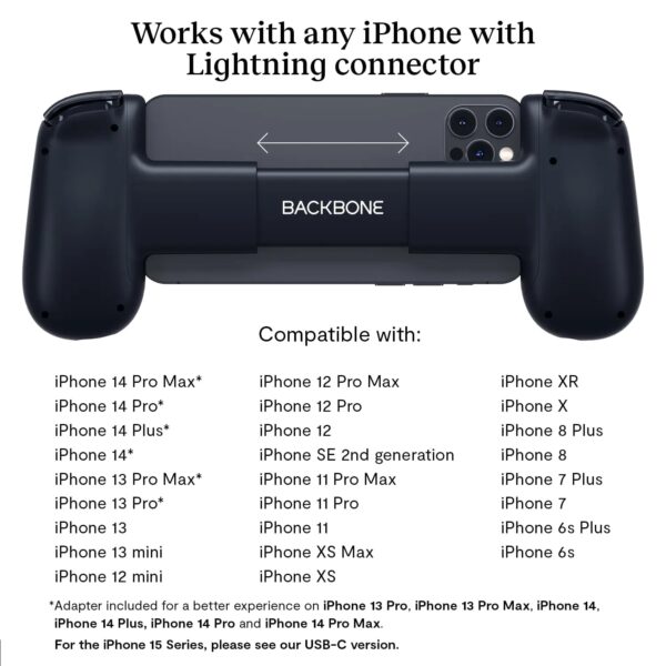 Xbox BACKBONE One Mobile Gaming Controller for iPhone