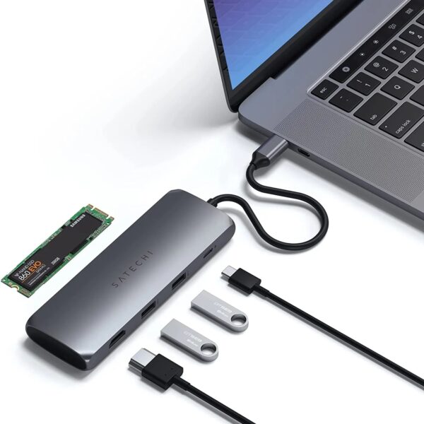 Satechi USB-C Hybrid Multiport Adapter