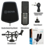 BOYA BY-M1000 Professional Large Diaphragm Condenser Microphone