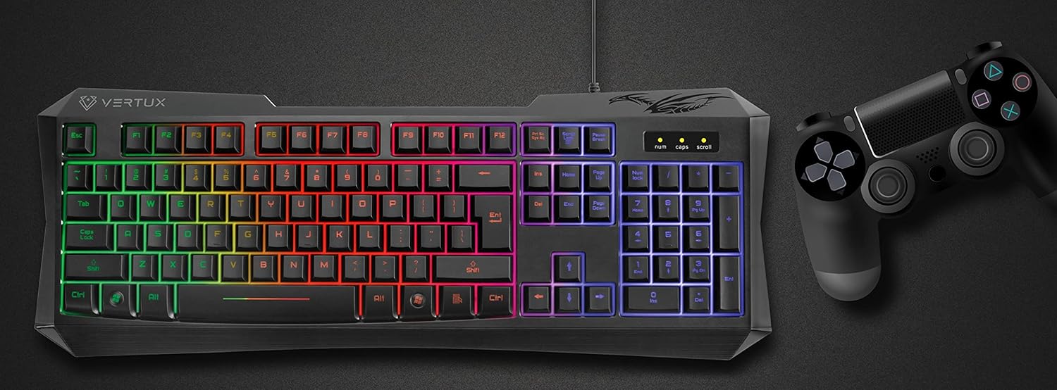 Vertux Radiance Gaming Keyboard