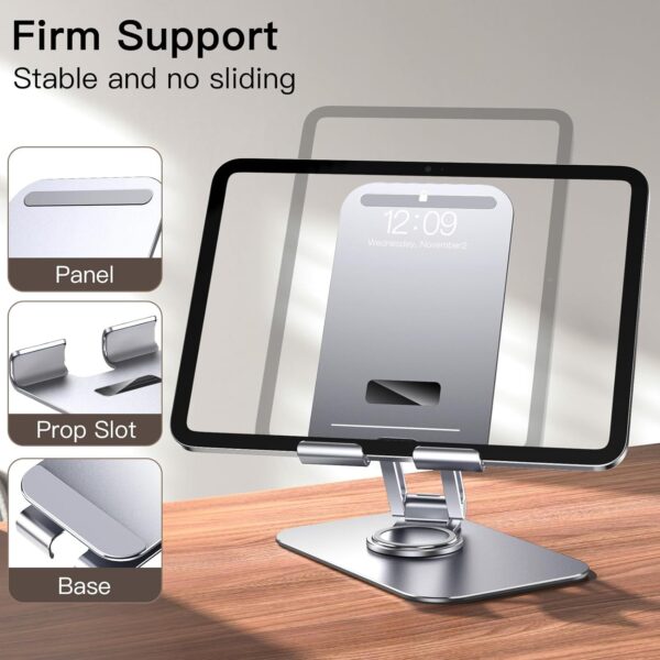 METAL ROTATNG FOLDABLE DESKTOP STAND