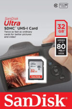 SanDisk Ultra 32GB Class 10 SDHC UHS-I Memory Card