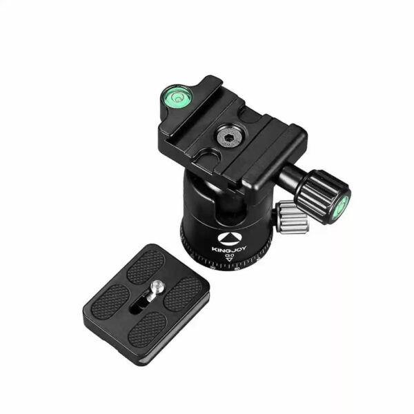 Kingjoy G Series Rotation Ball Head with Quick Release Plate