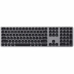 Satechi Aluminum Bluetooth Keyboard with Numeric Keypad