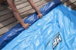 Bestway Hydro-Force Sun Soaker 4 Person Inflatable Platform Lake Floating Dock