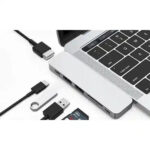 WiWu T8 Portable 7-in-1 Multi-Port Docking Station