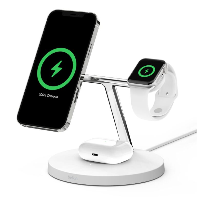 Belkin Boost Charge Pro 3-in-1 Wireless Charger with MagSafe