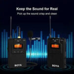 BOYA by-WM6 UHF Professional Omni-Directional Wireless Lavalier Microphone System