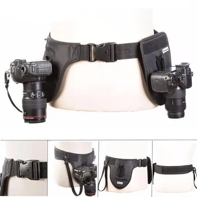 LYNCA Multifunctional Strap Grip with Holder Buckle