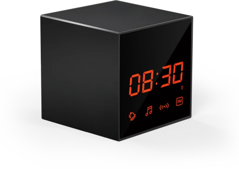 Smart Clock WiFi Night Vision Camera