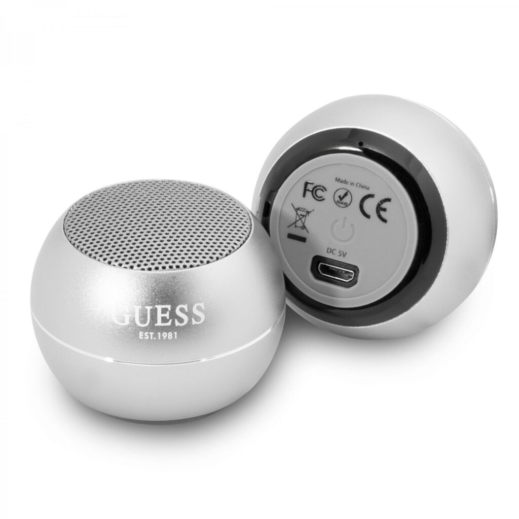 Guess Aluminum Bluetooth Mini Speaker